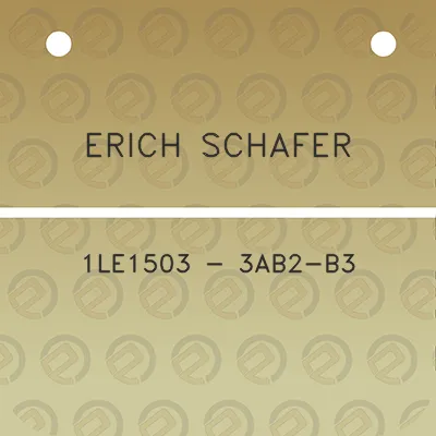 erich-schafer-1le1503-3ab2-b3