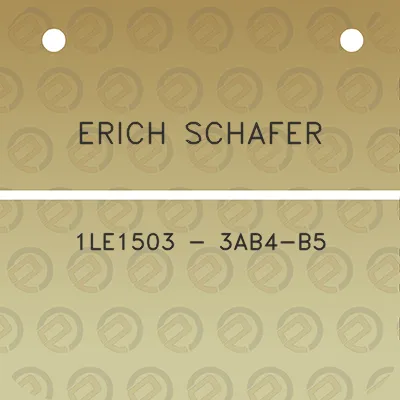 erich-schafer-1le1503-3ab4-b5