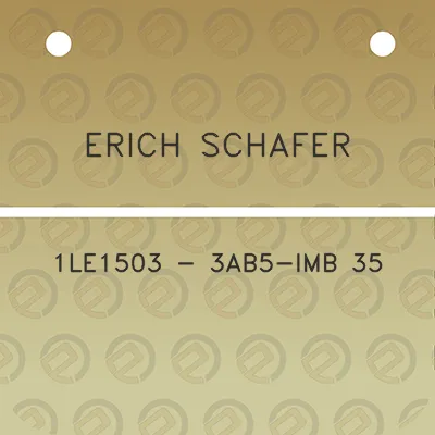 erich-schafer-1le1503-3ab5-imb-35