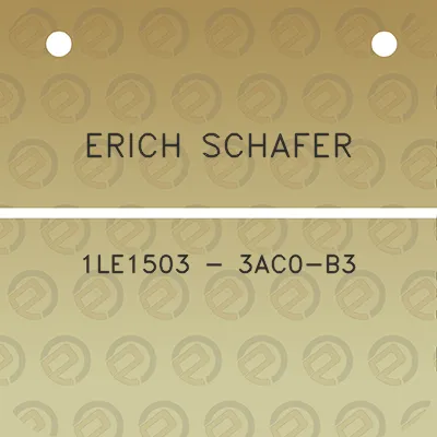 erich-schafer-1le1503-3ac0-b3