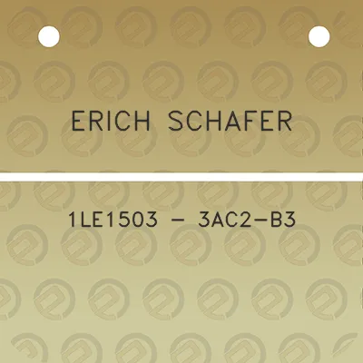 erich-schafer-1le1503-3ac2-b3