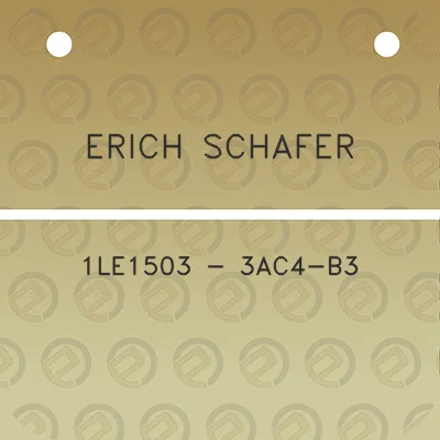 erich-schafer-1le1503-3ac4-b3