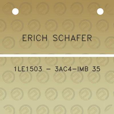 erich-schafer-1le1503-3ac4-imb-35