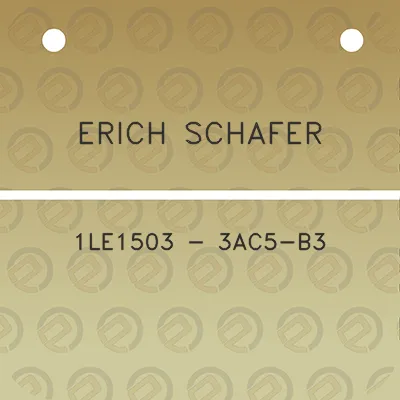 erich-schafer-1le1503-3ac5-b3