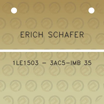 erich-schafer-1le1503-3ac5-imb-35