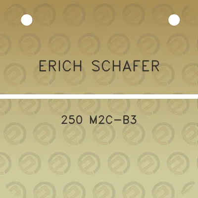 erich-schafer-250-m2c-b3