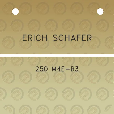 erich-schafer-250-m4e-b3