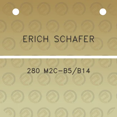 erich-schafer-280-m2c-b5b14