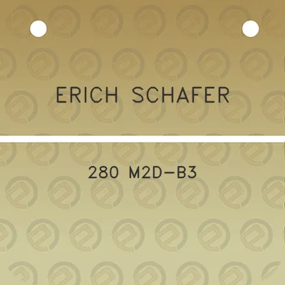 erich-schafer-280-m2d-b3