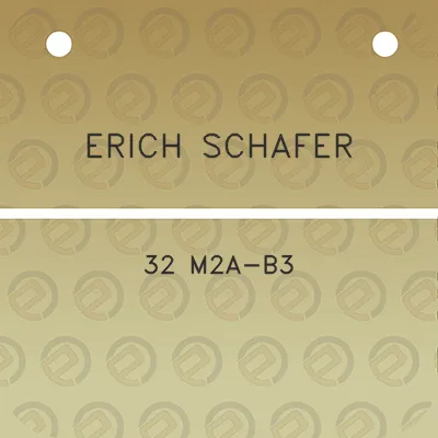 erich-schafer-32-m2a-b3