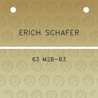 erich-schafer-63-m2b-b3