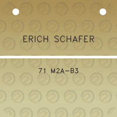 erich-schafer-71-m2a-b3