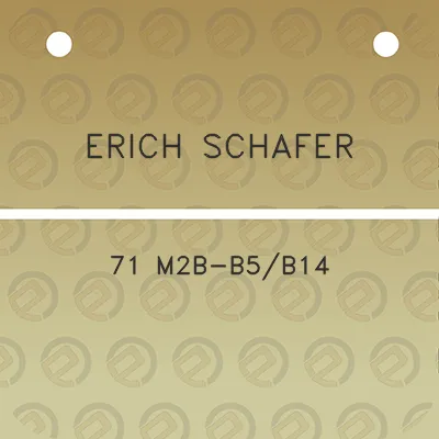 erich-schafer-71-m2b-b5b14