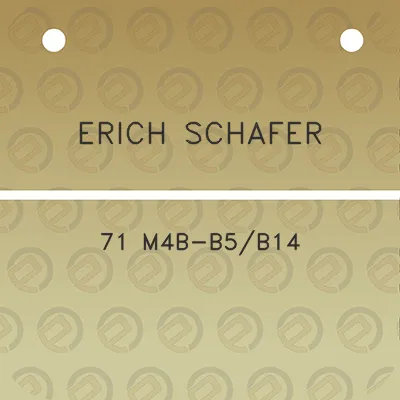 erich-schafer-71-m4b-b5b14