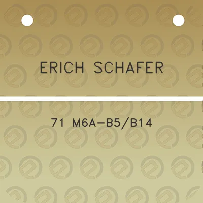 erich-schafer-71-m6a-b5b14