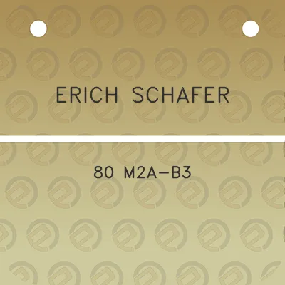 erich-schafer-80-m2a-b3