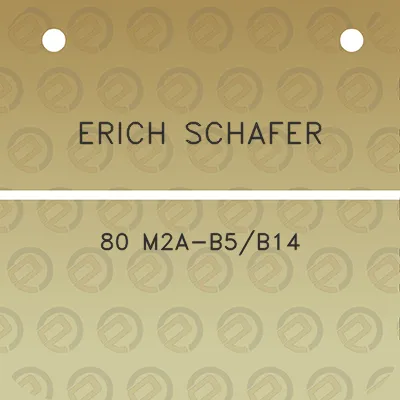 erich-schafer-80-m2a-b5b14