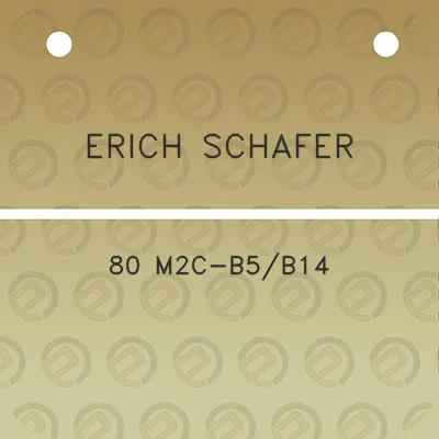 erich-schafer-80-m2c-b5b14