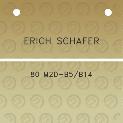 erich-schafer-80-m2d-b5b14