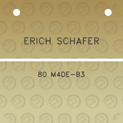 erich-schafer-80-m4de-b3