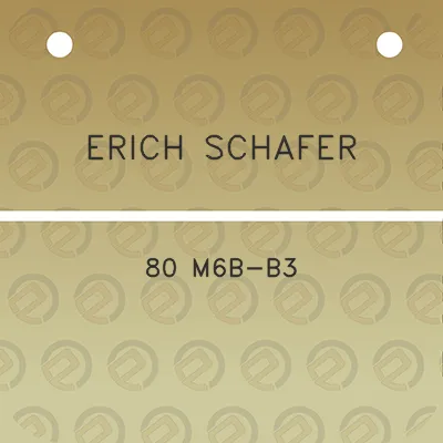 erich-schafer-80-m6b-b3