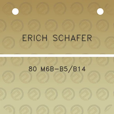 erich-schafer-80-m6b-b5b14