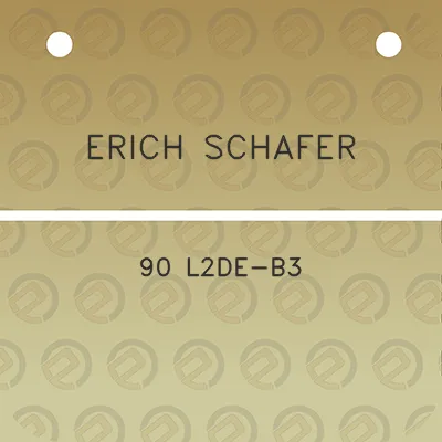 erich-schafer-90-l2de-b3