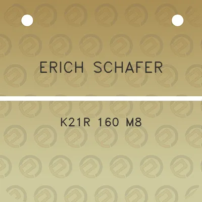 erich-schafer-k21r-160-m8