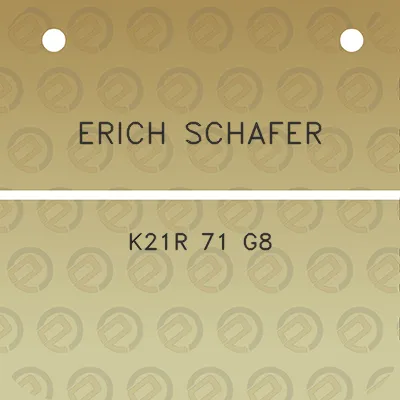 erich-schafer-k21r-71-g8