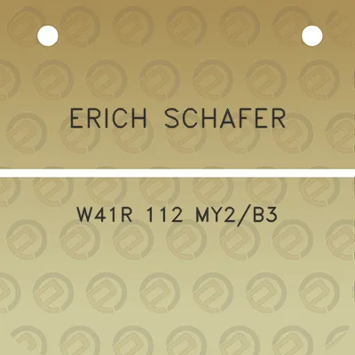 erich-schafer-w41r-112-my2b3