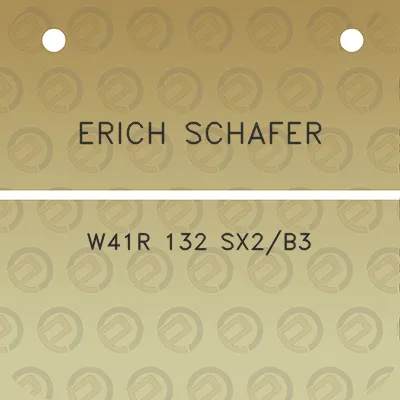 erich-schafer-w41r-132-sx2b3