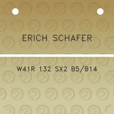 erich-schafer-w41r-132-sx2-b5b14