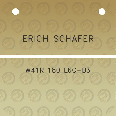 erich-schafer-w41r-180-l6c-b3