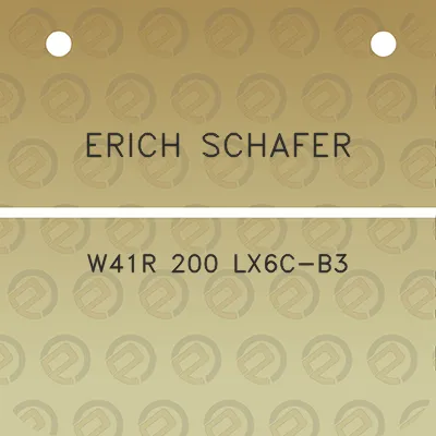 erich-schafer-w41r-200-lx6c-b3