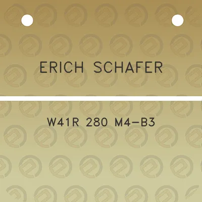 erich-schafer-w41r-280-m4-b3