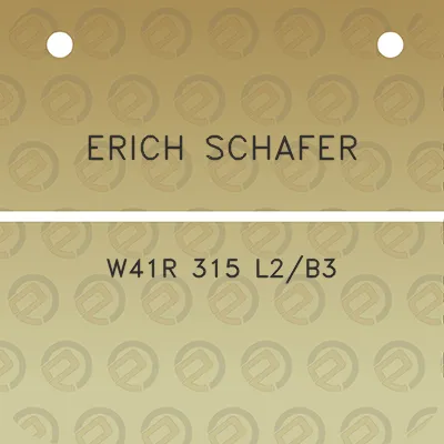 erich-schafer-w41r-315-l2b3