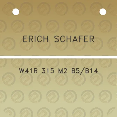 erich-schafer-w41r-315-m2-b5b14