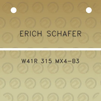 erich-schafer-w41r-315-mx4-b3