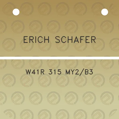 erich-schafer-w41r-315-my2b3