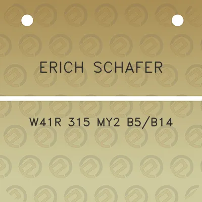 erich-schafer-w41r-315-my2-b5b14