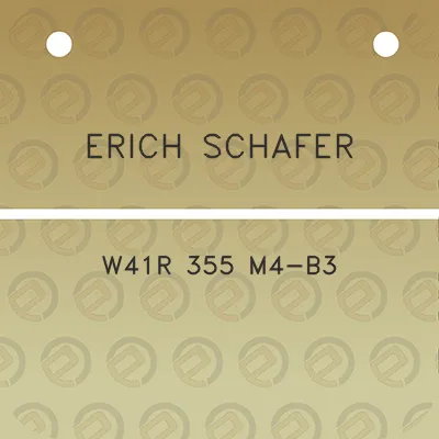 erich-schafer-w41r-355-m4-b3