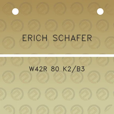 erich-schafer-w42r-80-k2b3