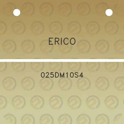 erico-025dm10s4