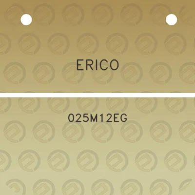 erico-025m12eg