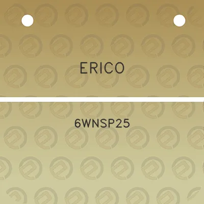 erico-6wnsp25