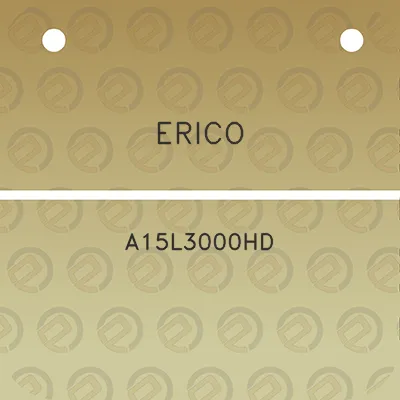 erico-a15l3000hd