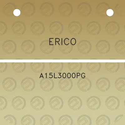 erico-a15l3000pg