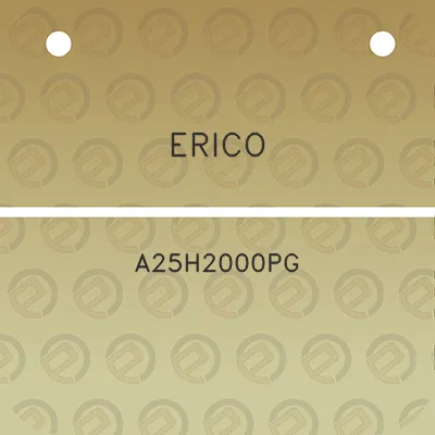 erico-a25h2000pg