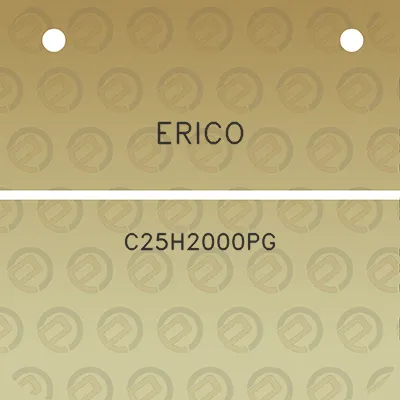 erico-c25h2000pg