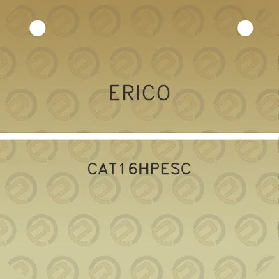 erico-cat16hpesc